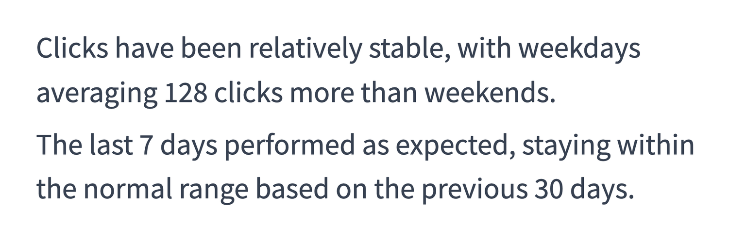 WebTrafficWatch's text explanations in plain English